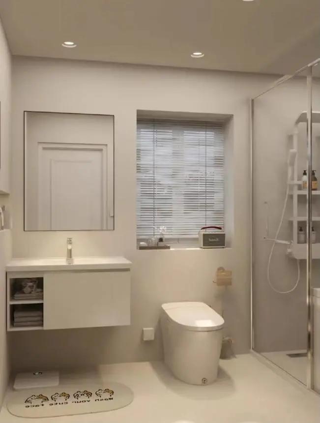 卫生间装修不能错过的浴室柜,小的卫生间如何选浴室柜