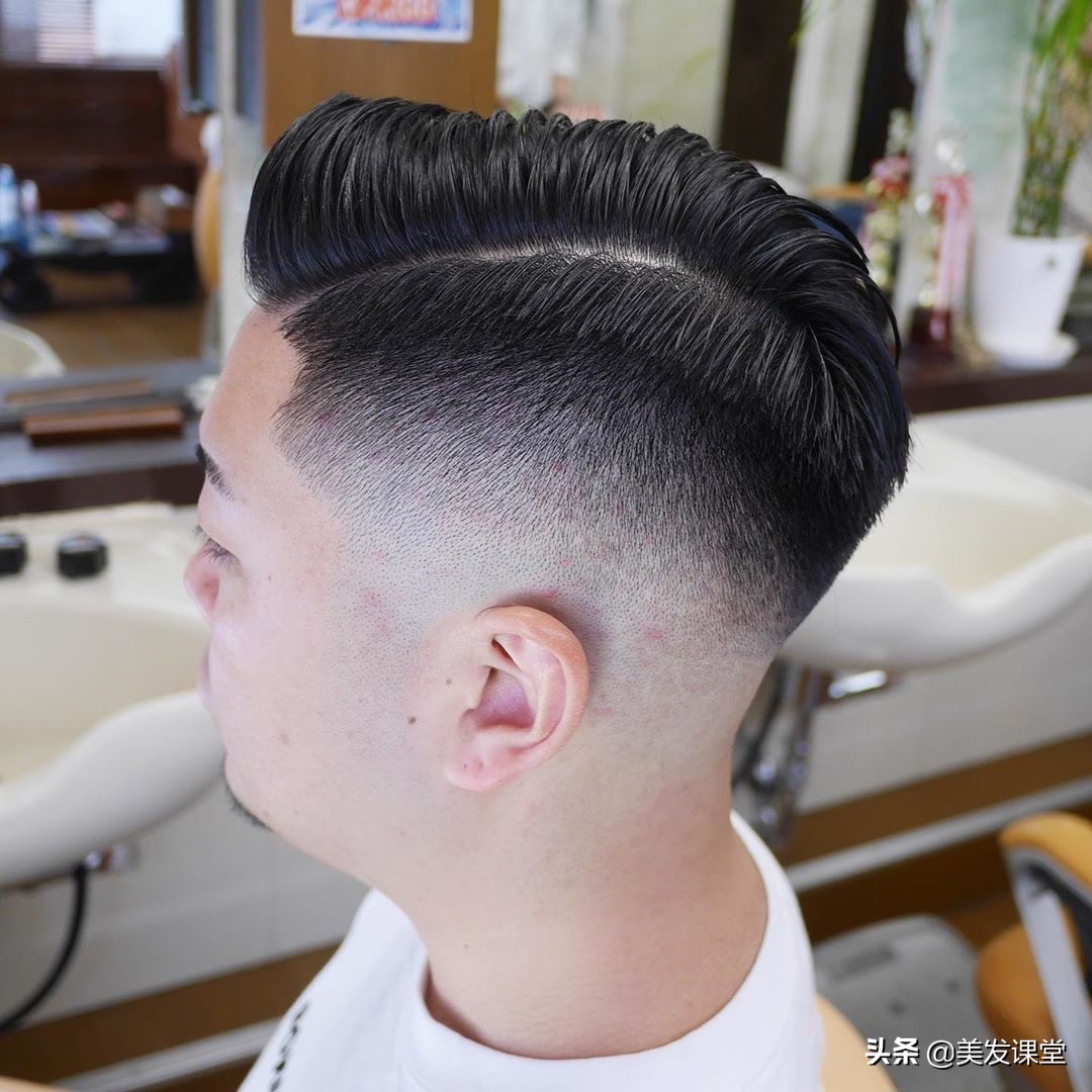 渐变铲青理发视频教程,渐变铲青