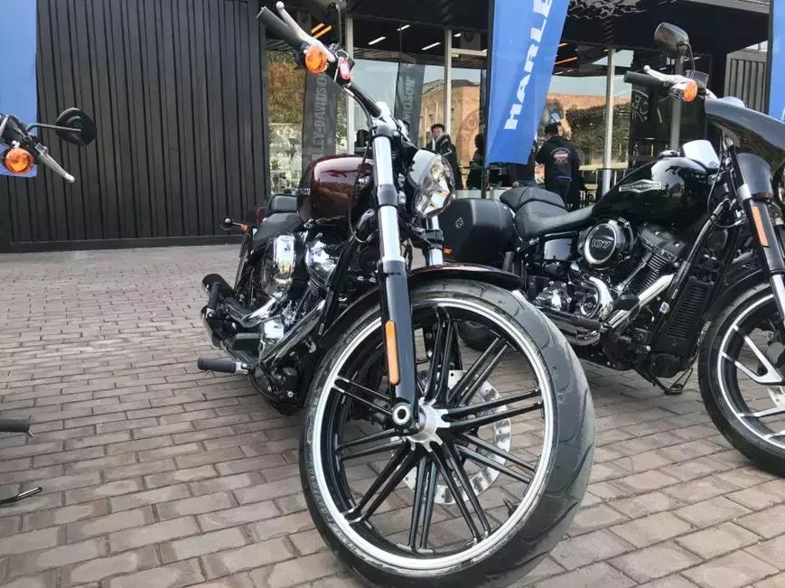 哈雷戴维森摩托车入门级,哈雷戴维森突破者的声音