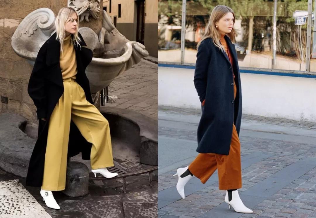 冬季时尚阔腿女裤洋气有气质,靴子阔腿裤女款爆款