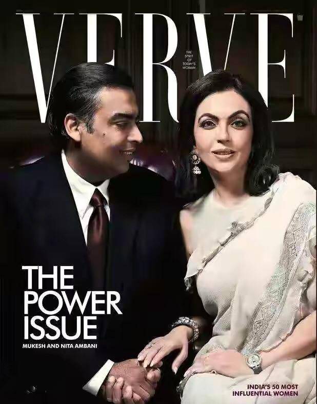 印度首富把56岁妻子宠上天,印度首富独宠妻子35年