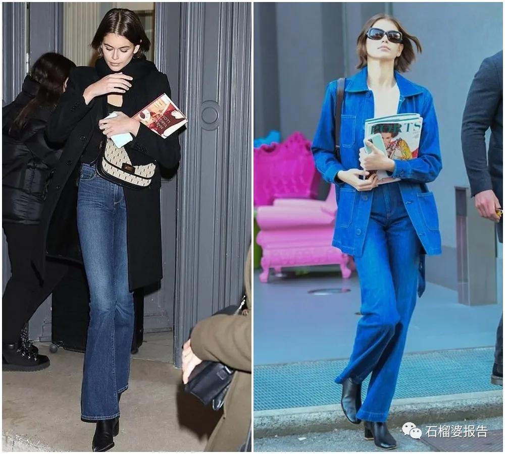 锥形牛仔裤露脚踝,不要漏脚踝的裤子