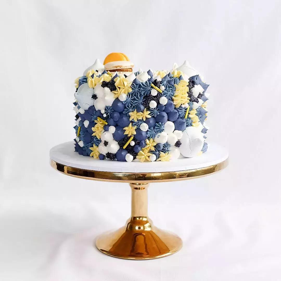 蛋糕好看复古可爱做法,艺术蛋糕创意制作视频