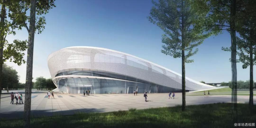 成都高新区体育中心有望明年投用将打造一站式、多功能运动场所（规划效果图+现场实景图）