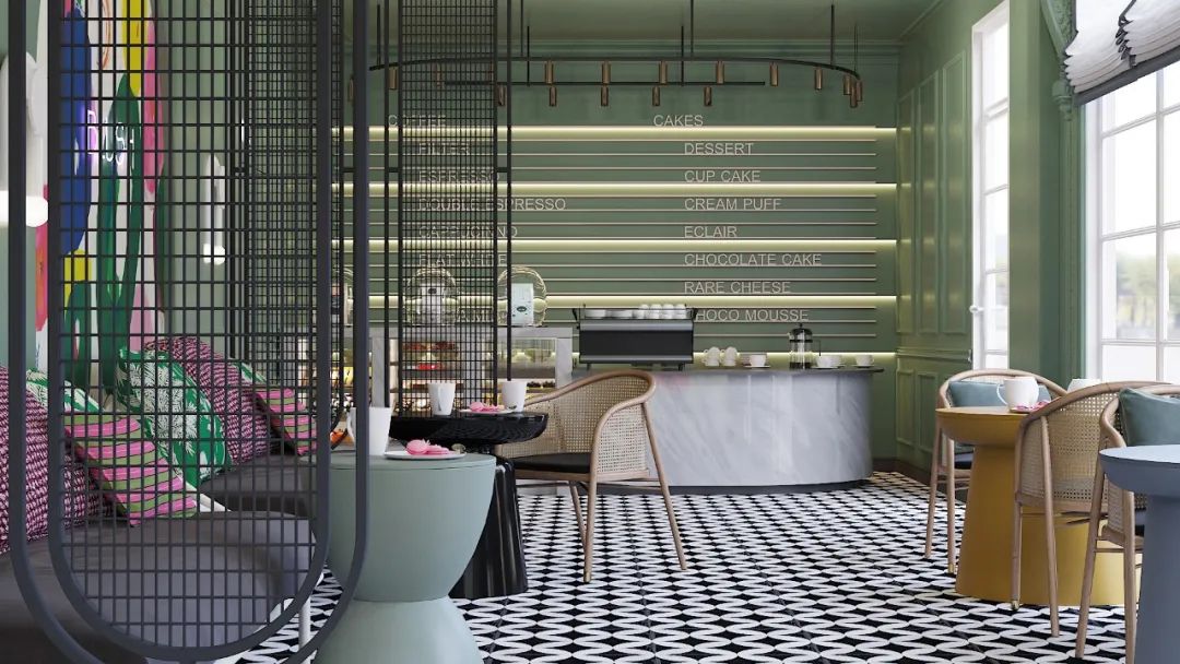 30大餐厅装修,30种餐厅效果图