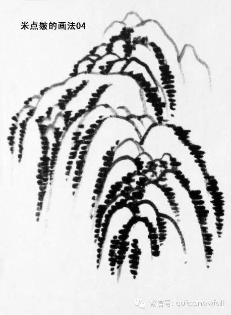王飞飞山水画山石的画法,金学长山水画山石画法视频