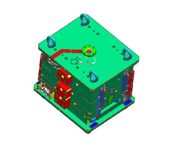 汽车车灯模具结构视频,车灯模具结构设计