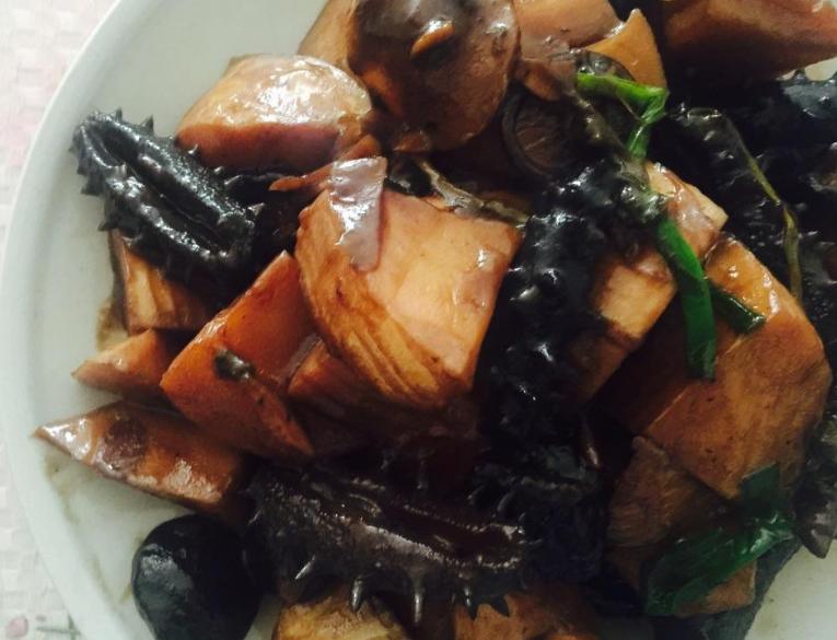 葱烧海参活海参怎么做汤,海参可以和香菇一起炖吗