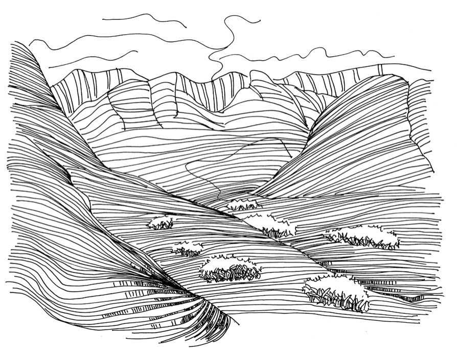 石头画零基础入门教程,一步一步教你画石头