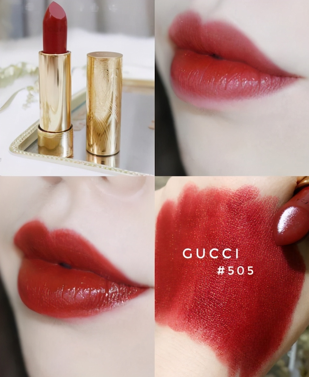 复古砖红口红色号,砖红色和复古红口红哪个更显白