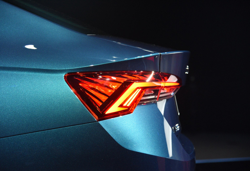 全新斯柯达明锐实车亮相,斯柯达明锐新款尾标