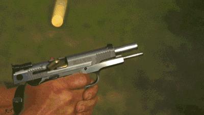 早期半自动手枪击发方式,手枪击发状态