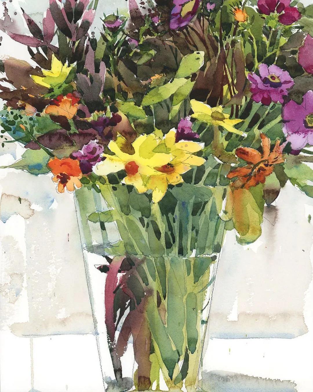 酣畅淋漓的水彩,酣畅淋漓水彩