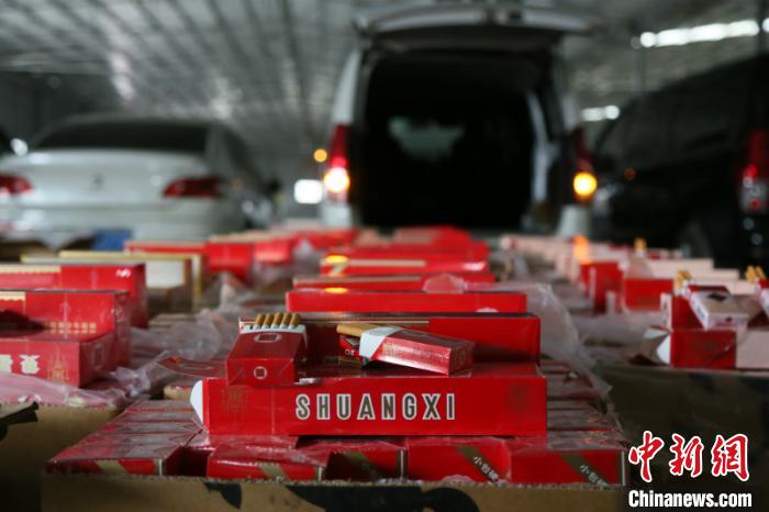 广西查获走私香烟,广西最新案件走私香烟