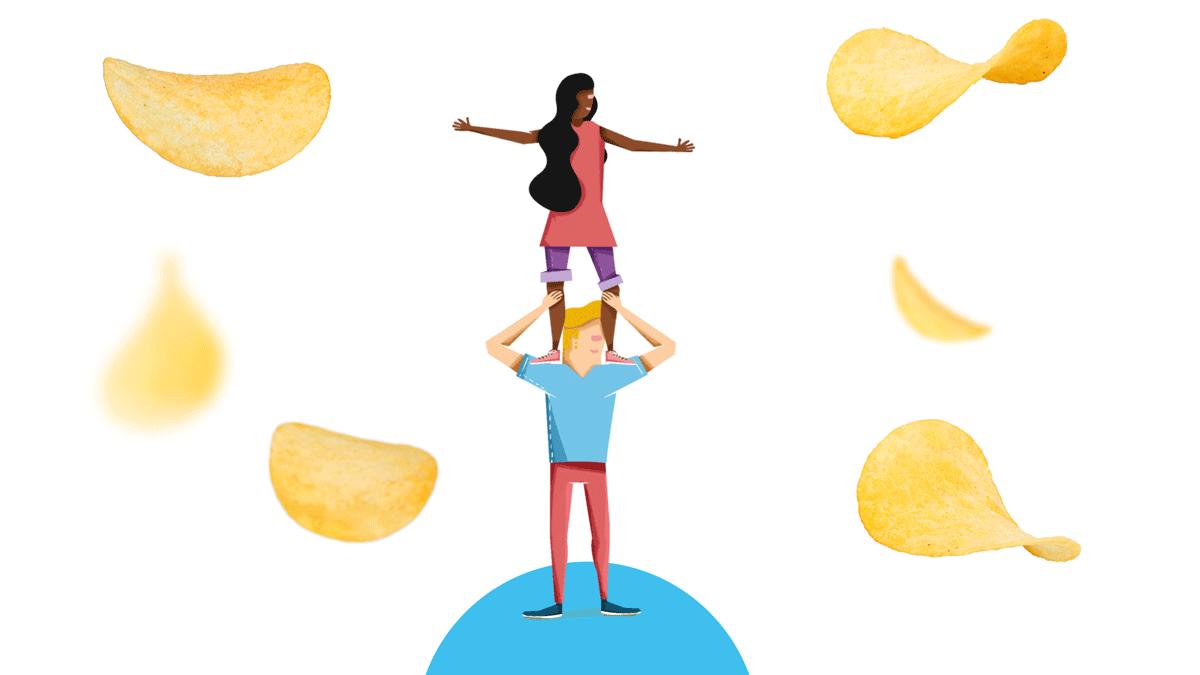 有创意的薯片包装,薯片包装风格