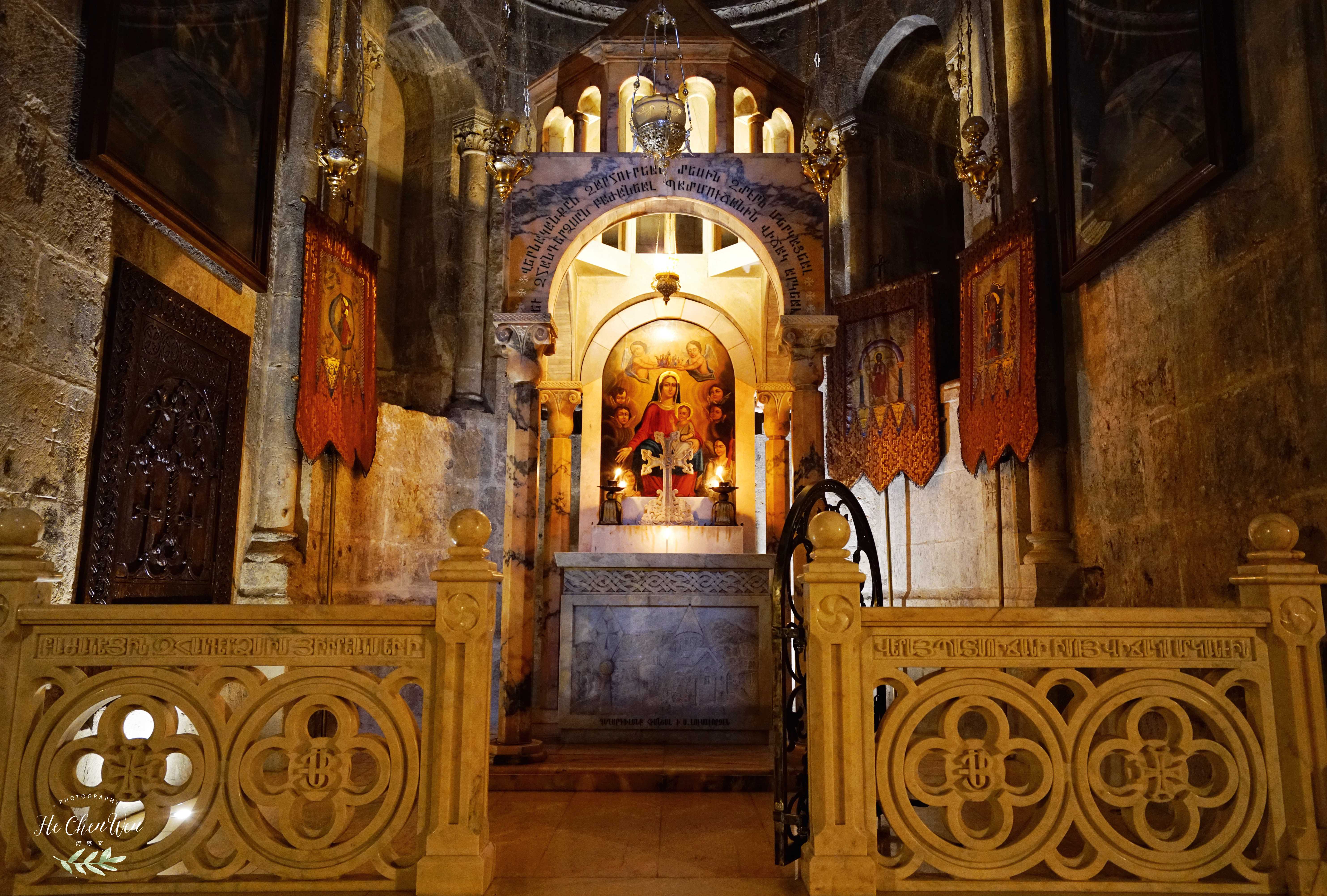 基督教圣地，耶稣在这里遇难、安葬、复活，信徒慕名而来