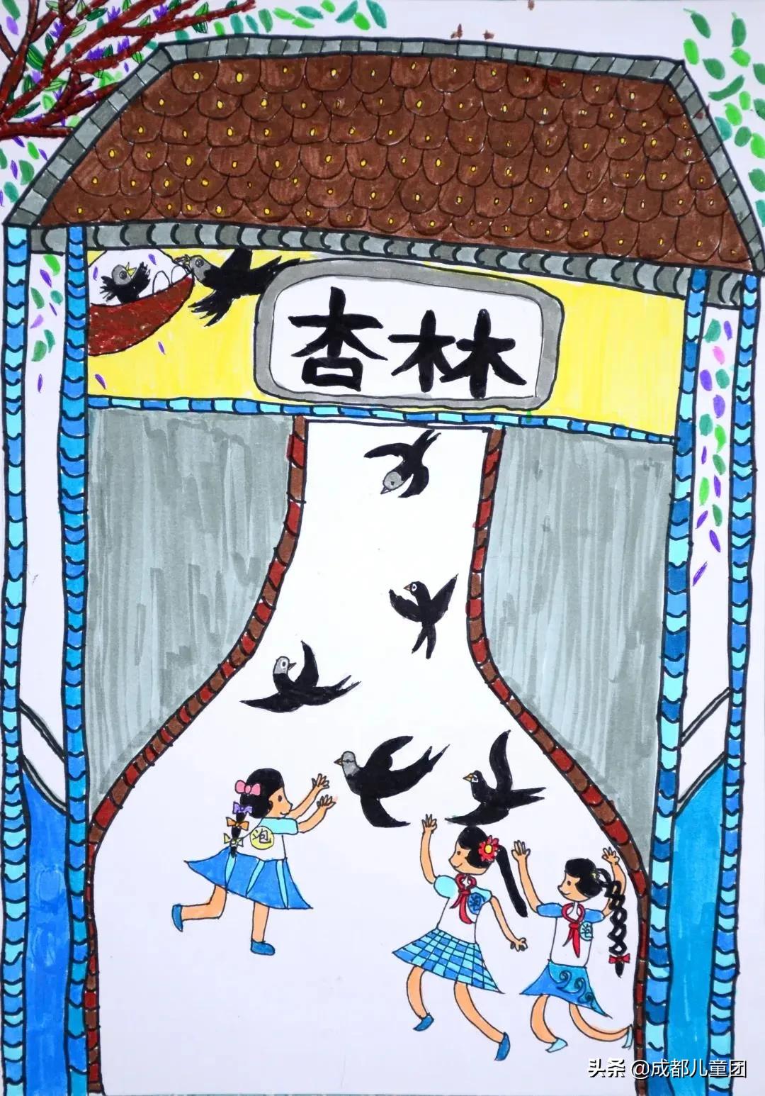 生态园的青蛙，屋檐上的燕子……都是成都这所小学的“校宠”