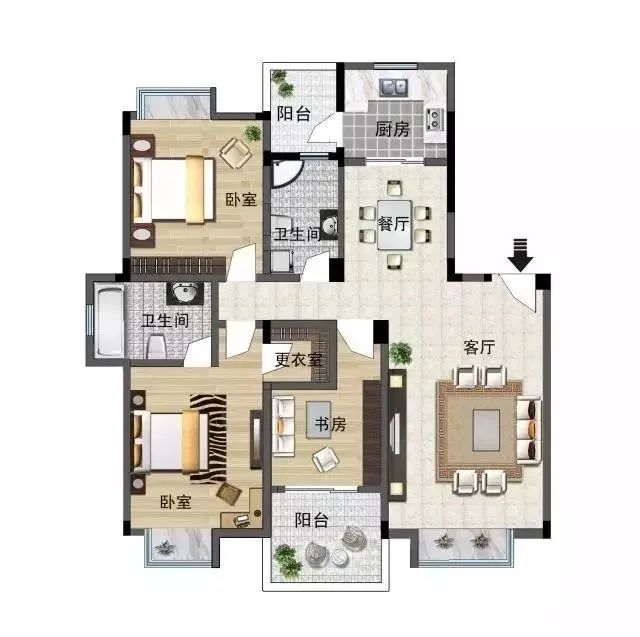 次卫能改造成书房吗,次卫能改造成大房间吗