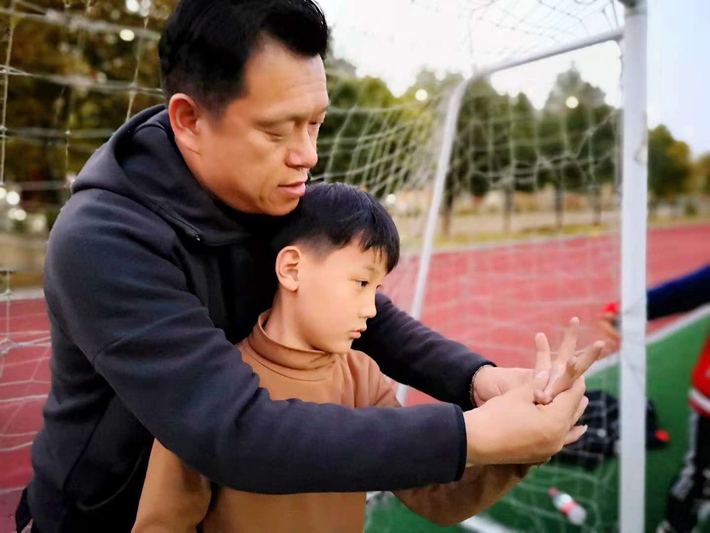 原来球门要这么守！“守好蚌埠球门”公益培训在吴安小学获得好评