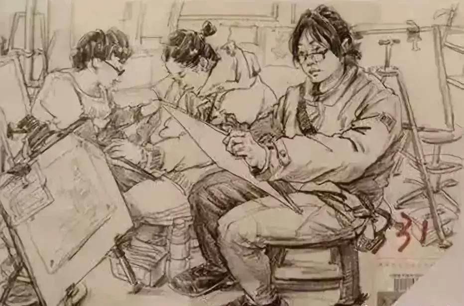 中国美院高分卷鉴赏,西安美院往年高分卷