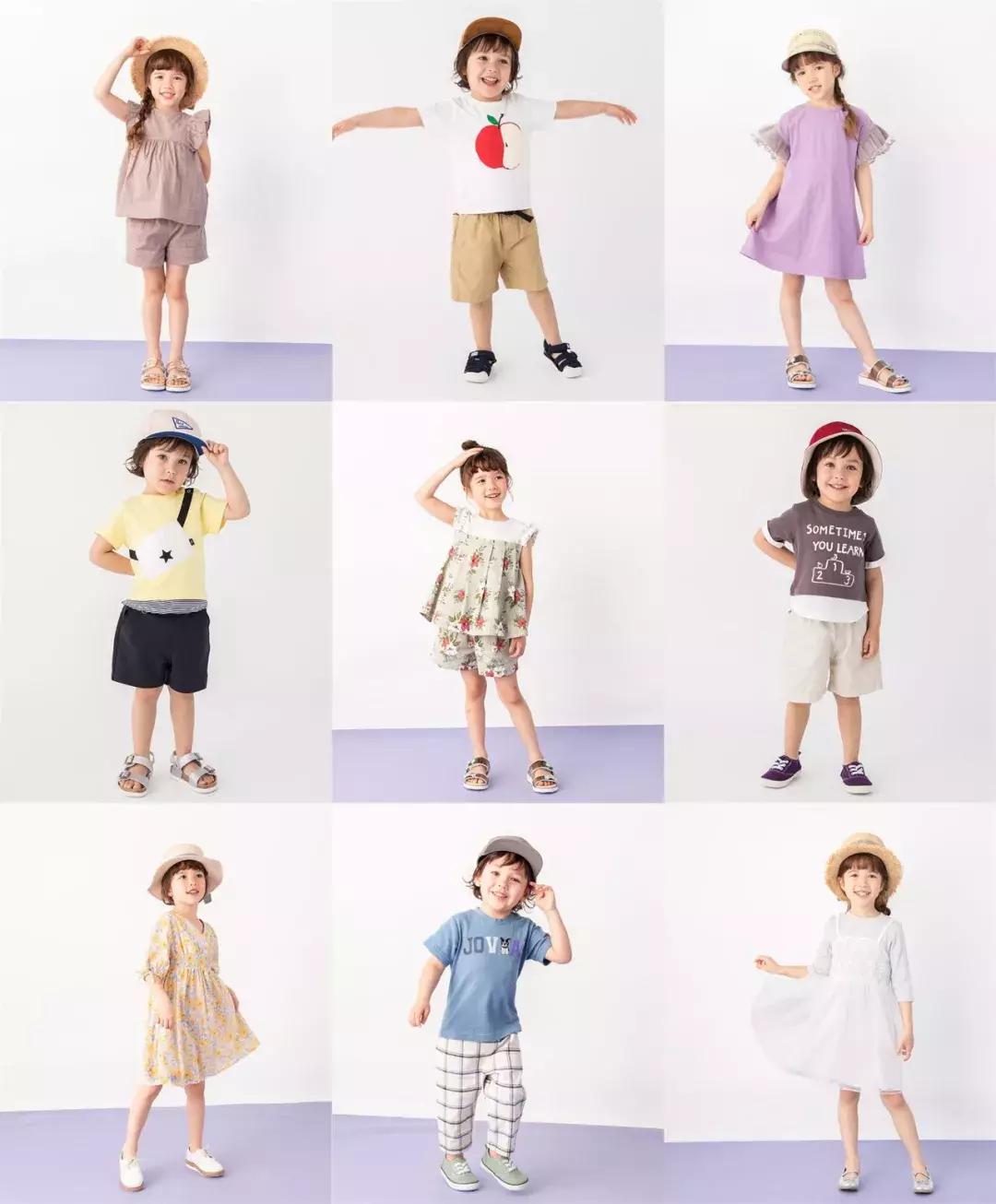 合生汇儿童服装品牌一览表,日韩爆款童装
