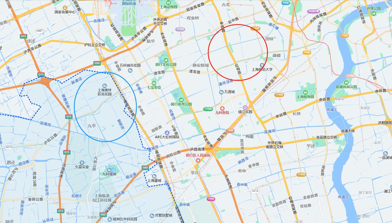 松江九亭成为新上海人的年轻化社区，两大地理优势让其难以被复制