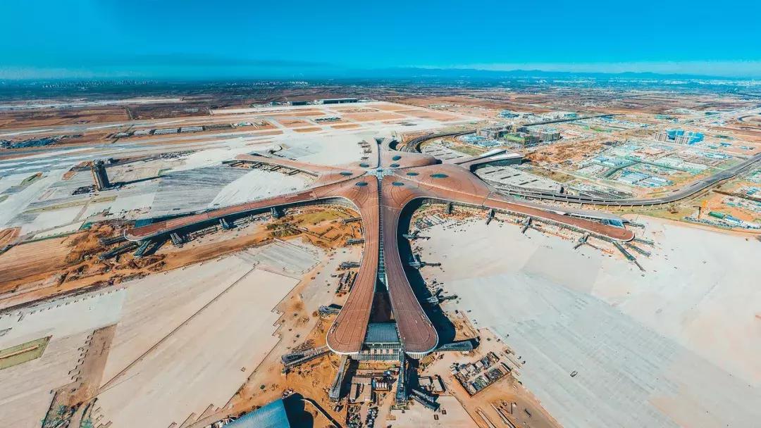 大兴机场多牛视频,中国大兴机场有多牛