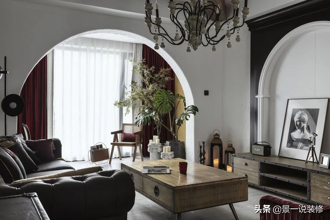 146㎡四室改三室，美式乡村混搭风，装修花费58万，漂亮