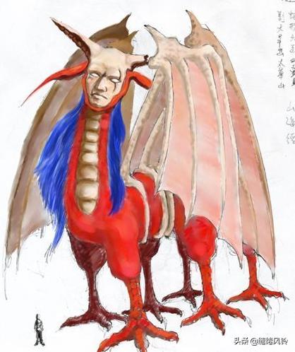 全部山海经神兽彩图,山海经76种神兽图片及名字