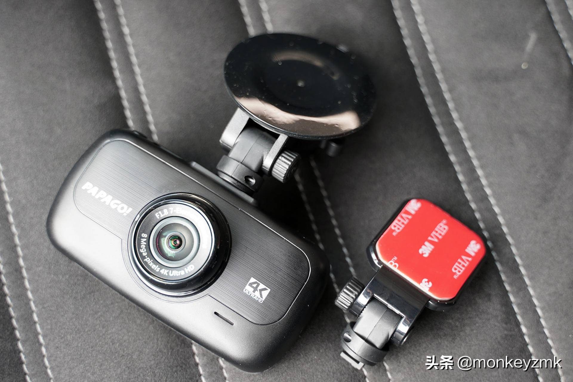 能上4K就别选1080P——PAPAGOS364K行车记录仪体验测评