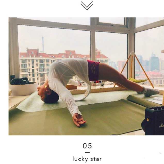 江映蓉健身后的视频,江映蓉在家健身