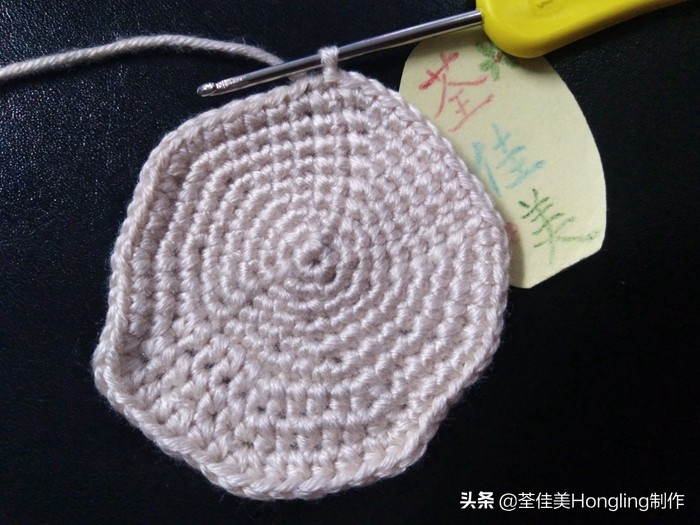 马蹄莲花的钩织教程,马蹄莲宽叶子的钩织教程