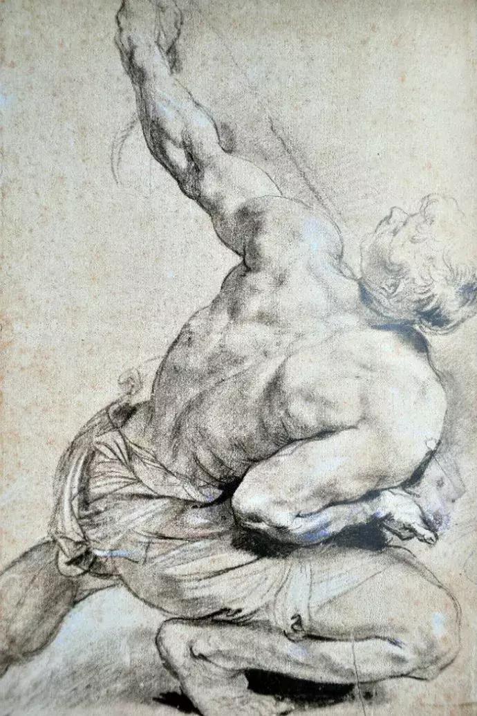 巨匠鲁本斯的素描作品图片,鲁本斯顶级素描