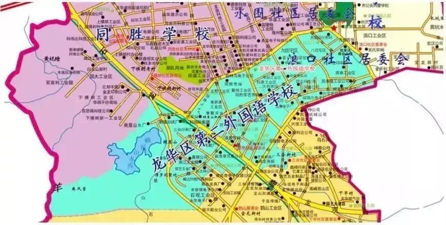 深圳市中小学学区查询,广东实验学校深圳校区学区划分