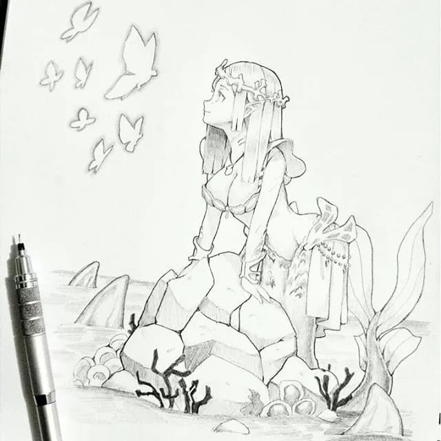 最难画最漂亮的公主,怎么画出优美的又好看的公主