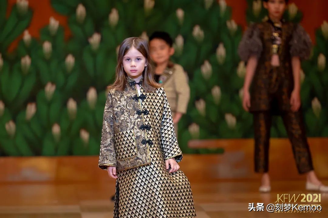 北美国际时装周儿童秀场,国潮时装周儿童
