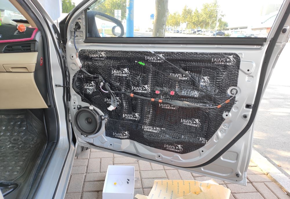 丰田威驰全车隔音多少钱,威驰四门隔音教程