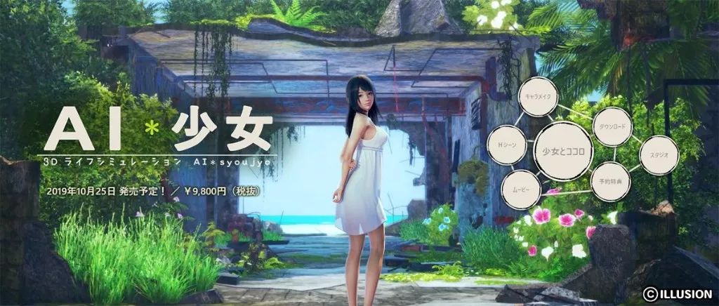 任你为所欲为系列 I社新作《AI*少女》正式上市