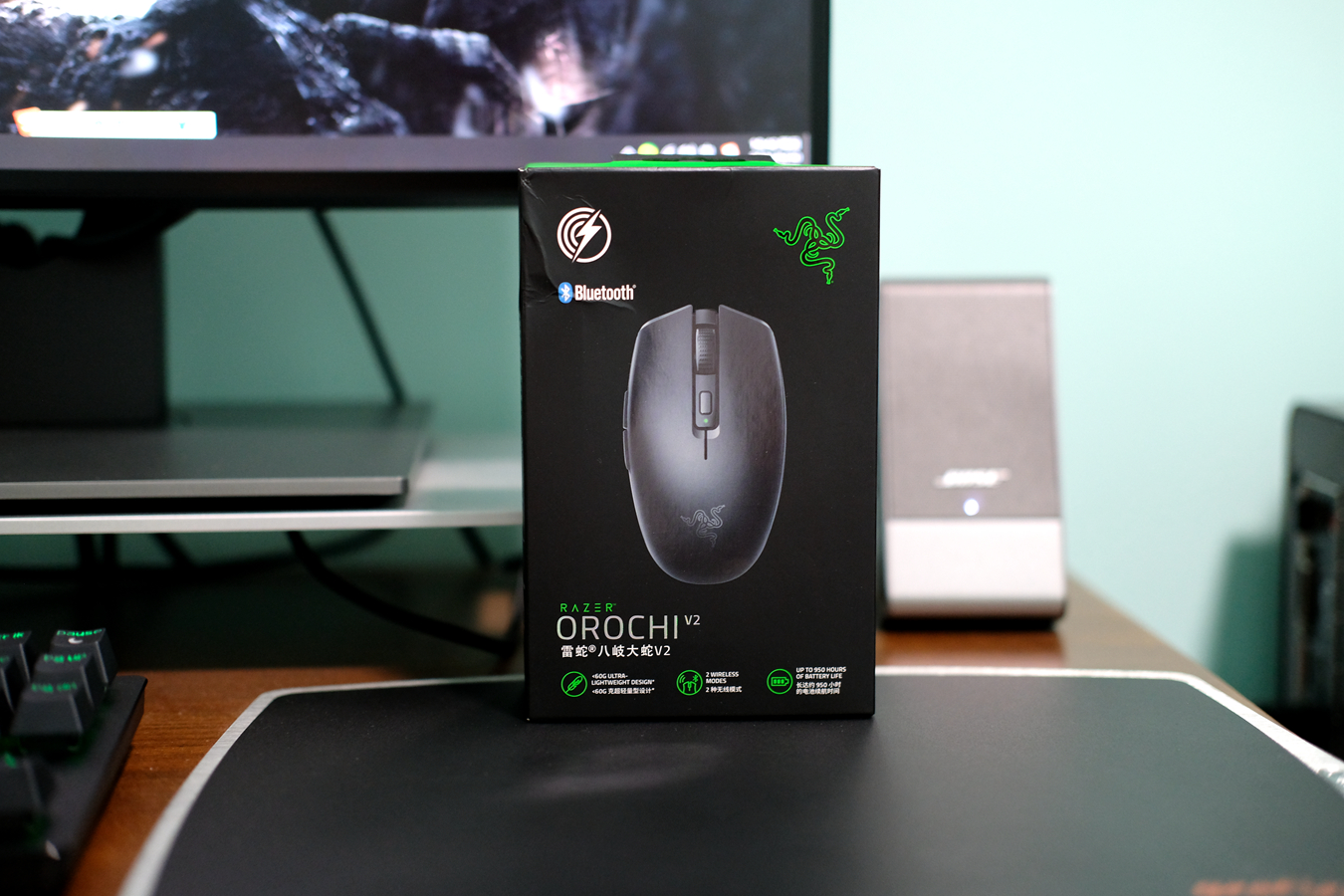 razer雷蛇八岐大蛇无线鼠标,razer雷蛇八岐大蛇电池能用几小时