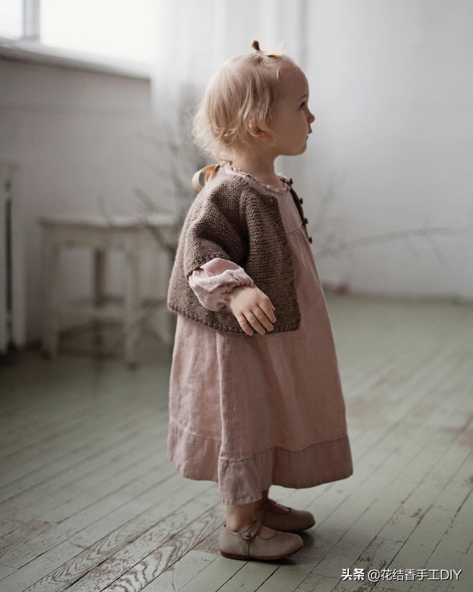 萌娃小裙子,女小童棉绸连衣裙裁剪教程
