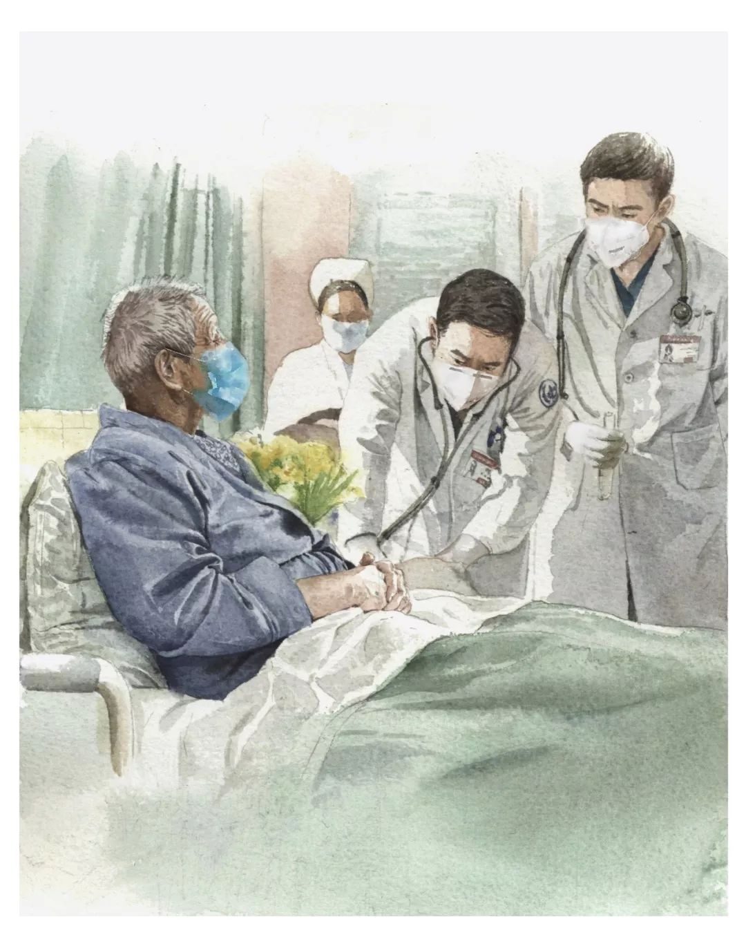 抗击疫情主题国画展,抗疫主题展览