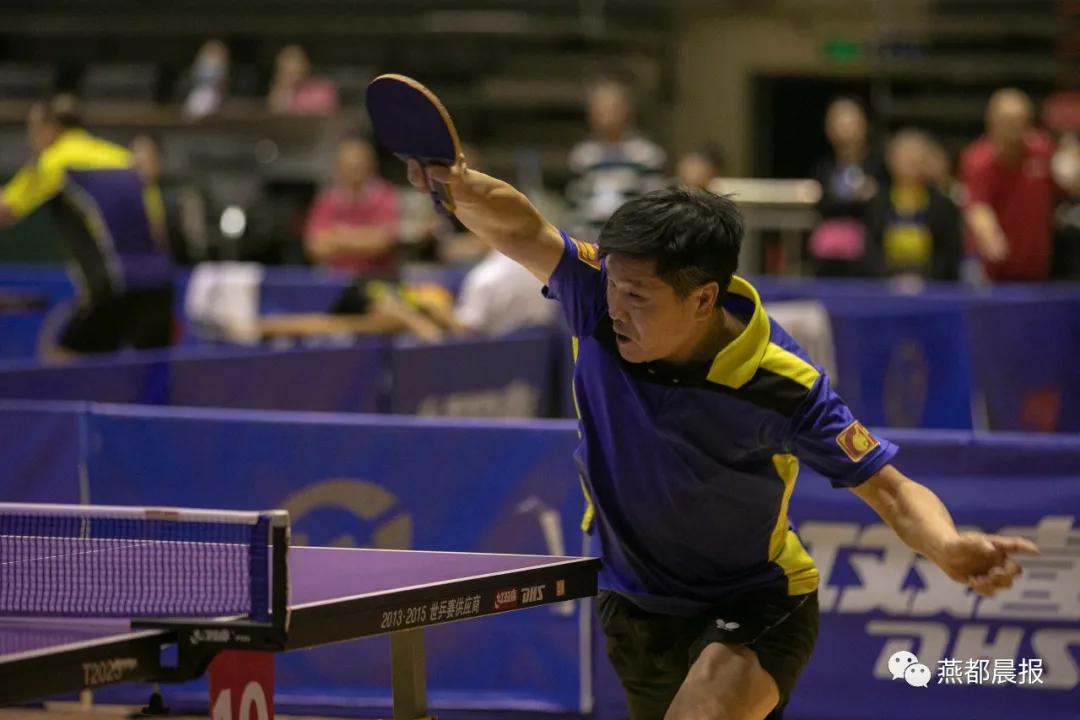 省老年人运动会乒乓球赛在朝阳举行