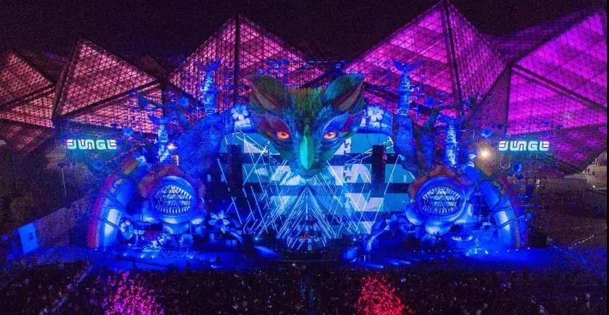 出动上古神兽，斥资千万耗时一年打造最强丛林音乐节