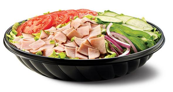 赛百味最强的减脂餐,30秒出一份餐