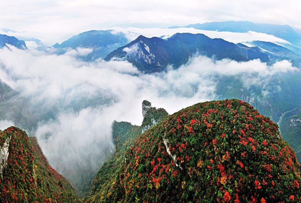 巫山山脉跨几个省,巫山阶梯分界线