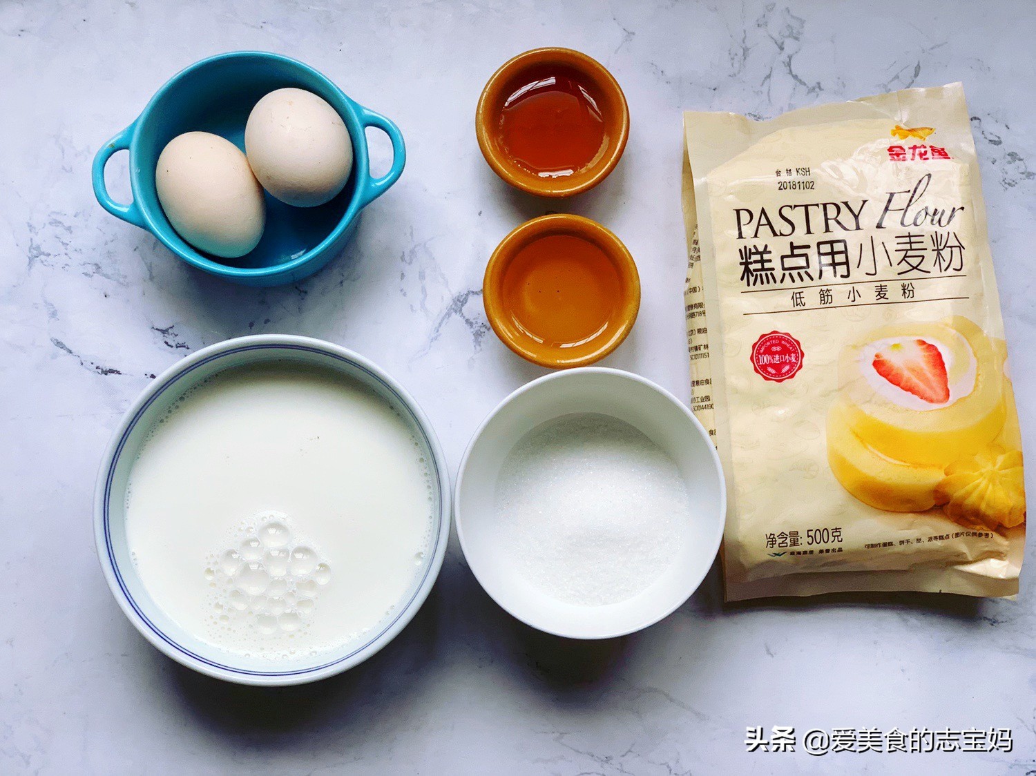 只用一口锅就能吃到的铜锣烧,低卡又好吃的铜锣烧