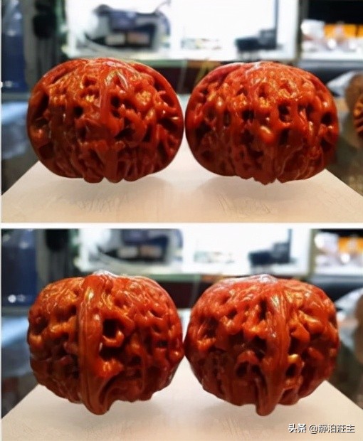 磨盘狮子头核桃怎么看品相,白狮子核桃和磨盘狮子头哪个好