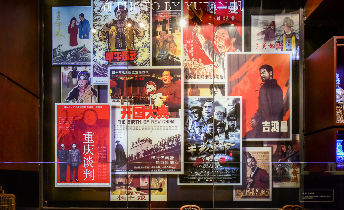 长影旧址博物馆光影长廊,参观长影旧址博物馆感受