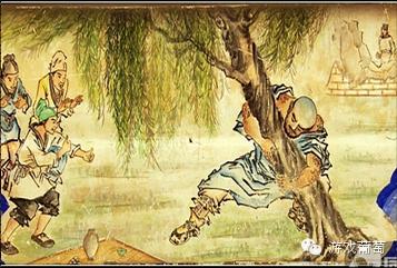 出家人的身份却像侠客一般扶危济困，鲁智深是勇人，也更是一个佛