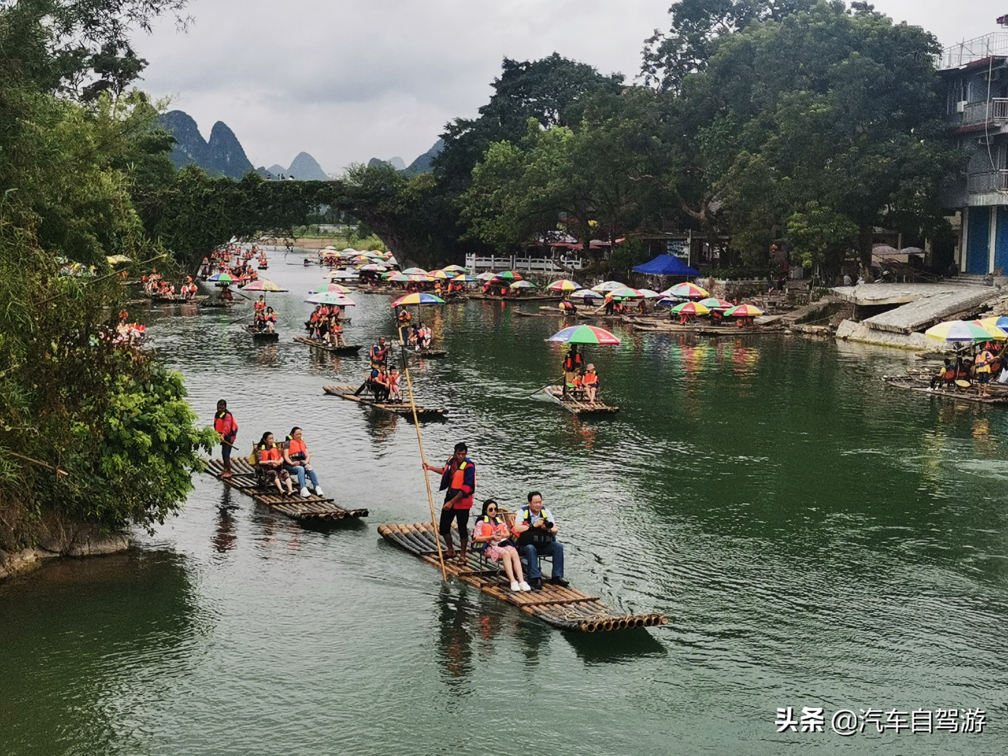 十里画廊自驾车畅行，可以用24小时这样体验桂林阳朔精华游线